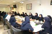 نشست سرپرستاران و پرستاران با دکتر ورعی در مرکز آموزشی درمانی ضیائیان